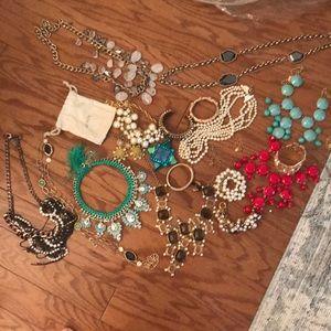 Jcrew jewelry lot
